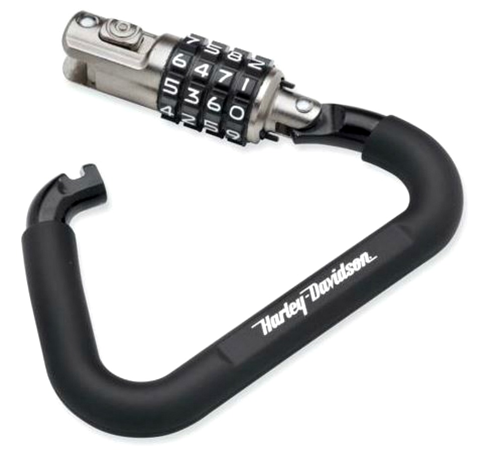 Candado para casco con cierre estilo anilla HarleyDavidson Cantabria