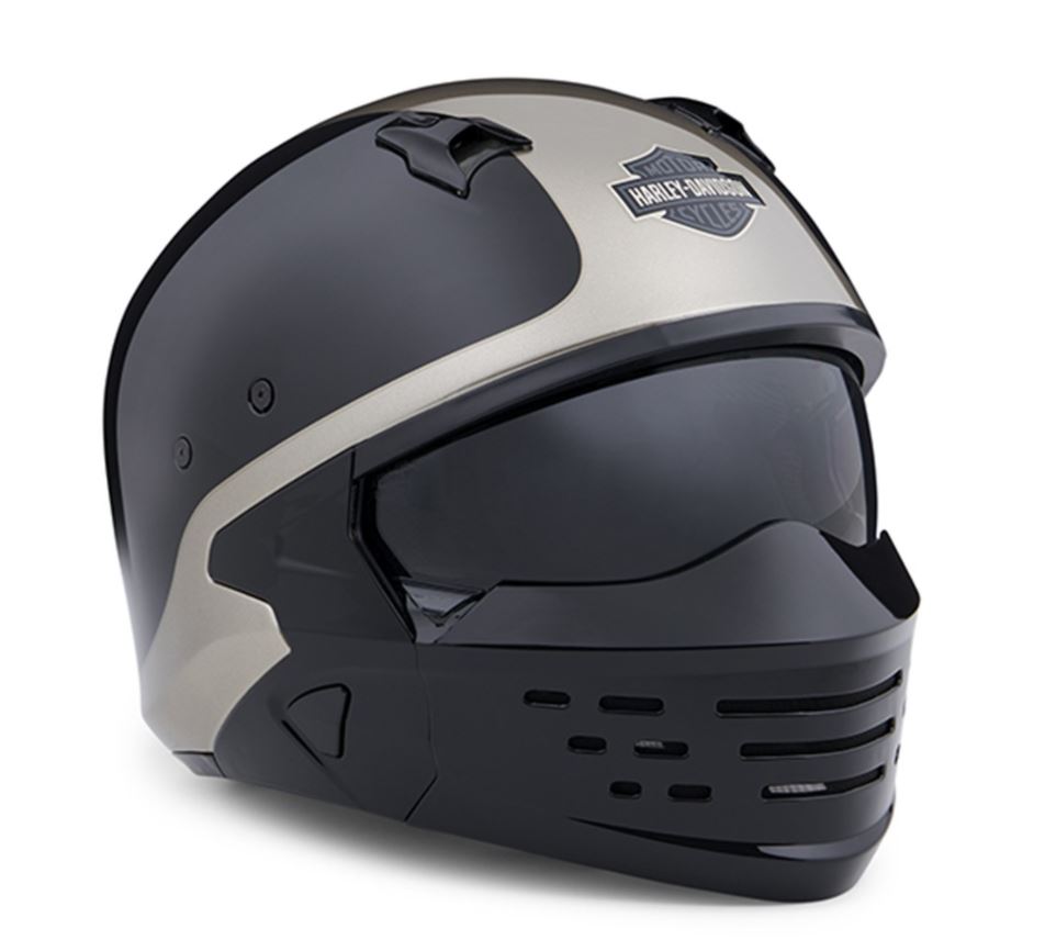 Casco HarleyDavidson® Sport Glide 2 in 1 X07 Gris/Negro CE 9817620EX