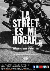 harley davidson street 750 xg, moto agil, urbana, barata, negro, dark custom, chopper, bobber, americana, cantabria, santander, barata,  refrig