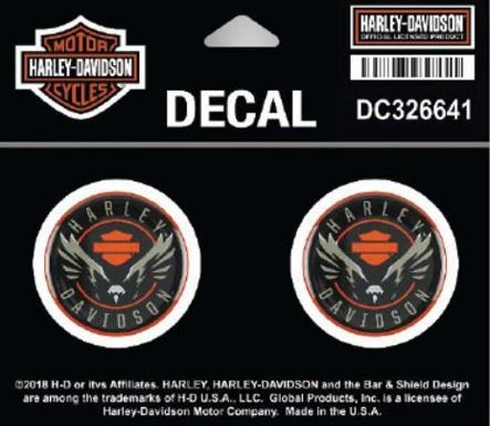 Parche para Harley Davidson logotipo B/&S Media 13/ x 9,5 cm para chaquetas y chalecos