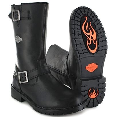 botas de motociclista para hombre