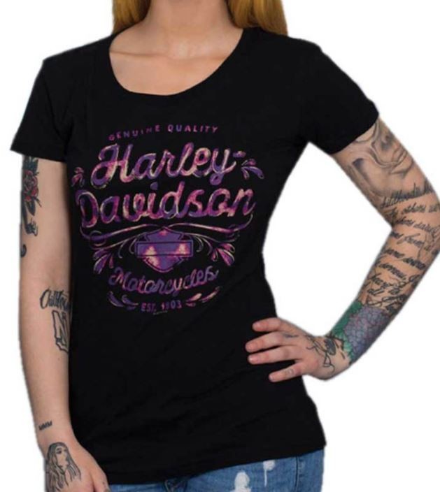 camiseta harley davidson mujer