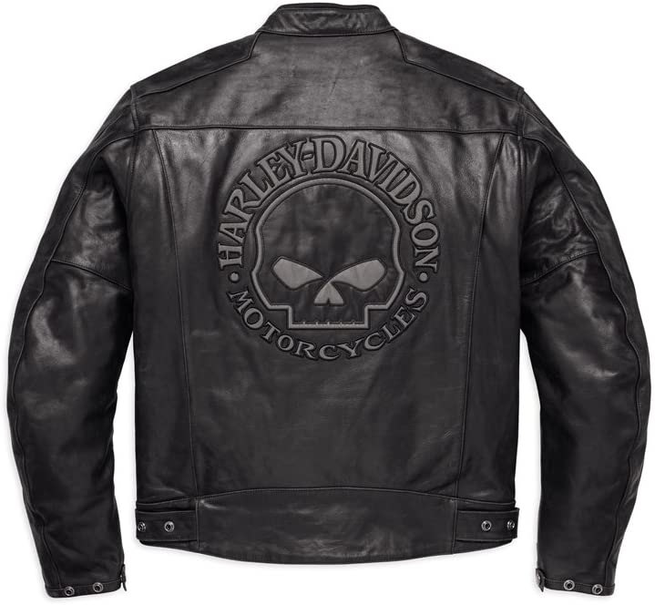 Chaqueta Harley-Davidson® Men Reflective Skull Jacket Leather CE 98122-17EM