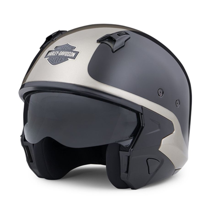 Casco HarleyDavidson® Sport Glide 2 in 1 X07 Gris/Negro CE 9817620EX