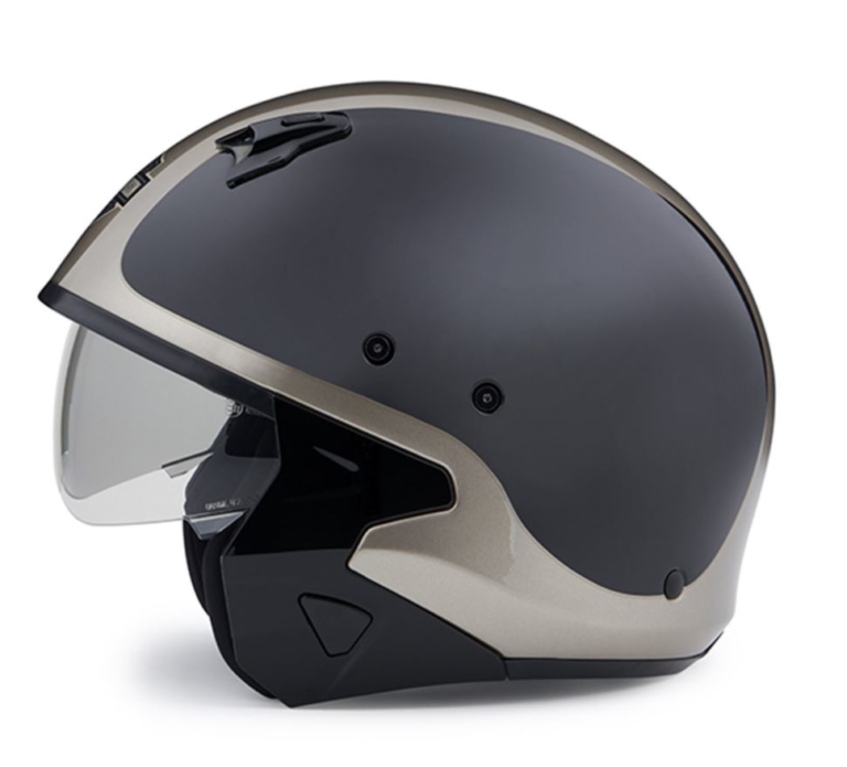 Casco HarleyDavidson® Sport Glide 2 in 1 X07 Gris/Negro CE 9817620EX