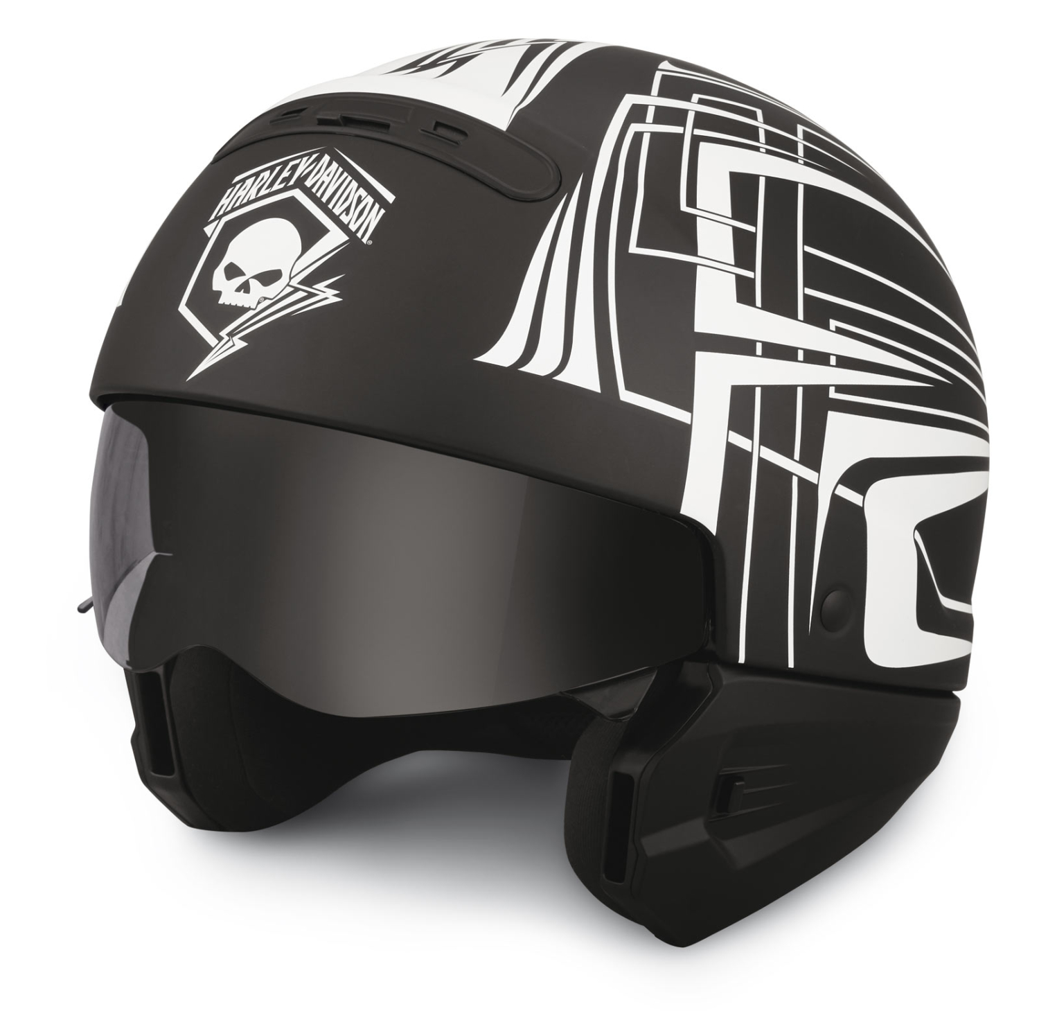Casco HarleyDavidson® Helmet Skull Lightning 2 in 1 CE Cantabria