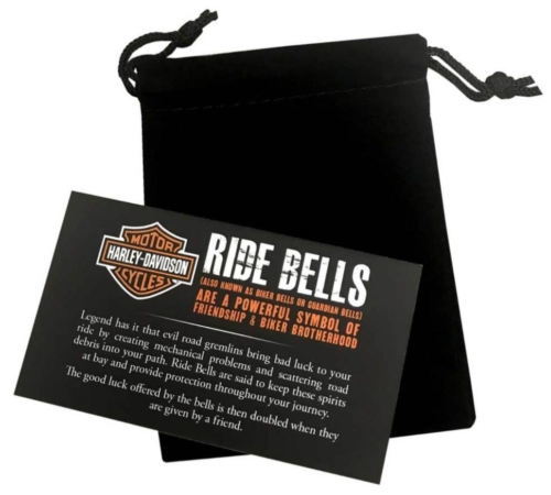 Campanilla de la suerte Harley-Davidson® Ride Bell Red Flames - Imagen 3