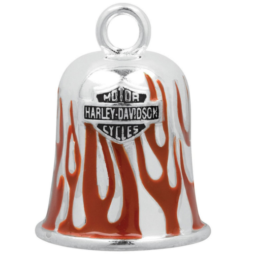 Campanilla de la suerte Harley-Davidson® Ride Bell Red Flames - Imagen 2