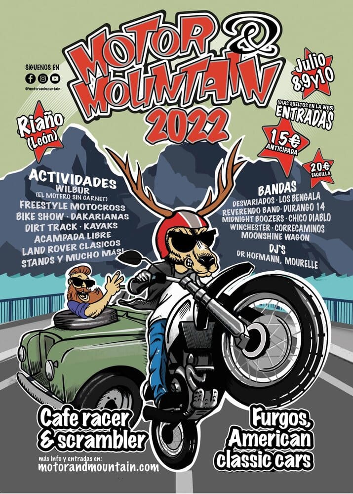 2022 MOTOR & MOUNTAIN FEST - RIAÑO - Cantabria Harley Davidson