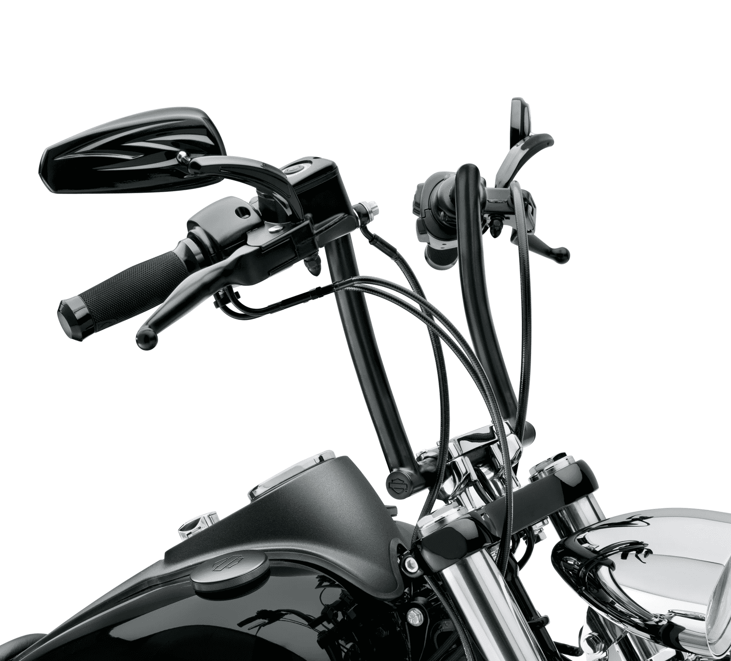 Manillar Moto Carretera High Plain Cromado 1 25MM Harley Davidson  Sportster