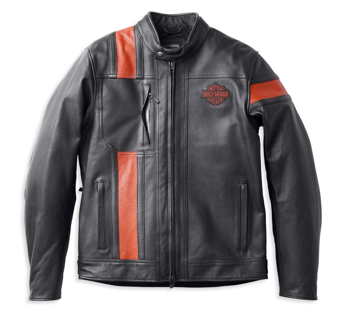 Chaqueta Cuero Hombre Harley-Davidson® Men Hwy-100 Waterproof Leather Jacket - - Harley Chaqueta Cuero Hombre Harley-Davidson® Men Hwy-100 Waterproof Leather - CE 98000-22EM