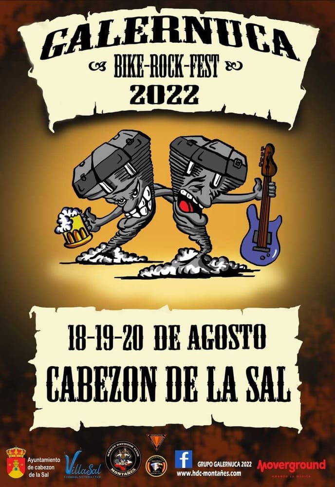 GALERNUCA BIKE ROCK FEST 2022 - HDC MONTAÑES - Cantabria Harley Davidson
