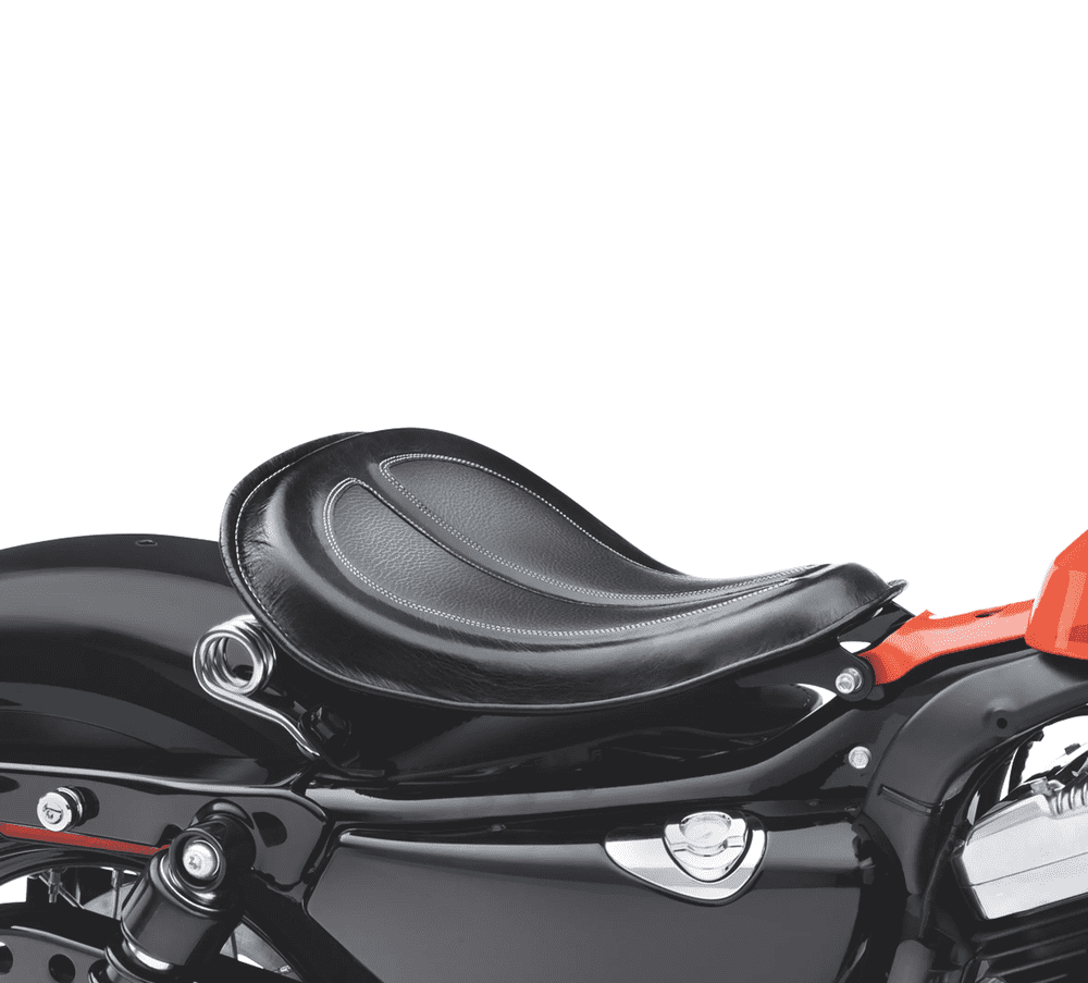 sacerdote Despertar Búho Asiento Individual Spring Harley-Davidson® Cuero Negro - Multifit - Ocasión  52000279