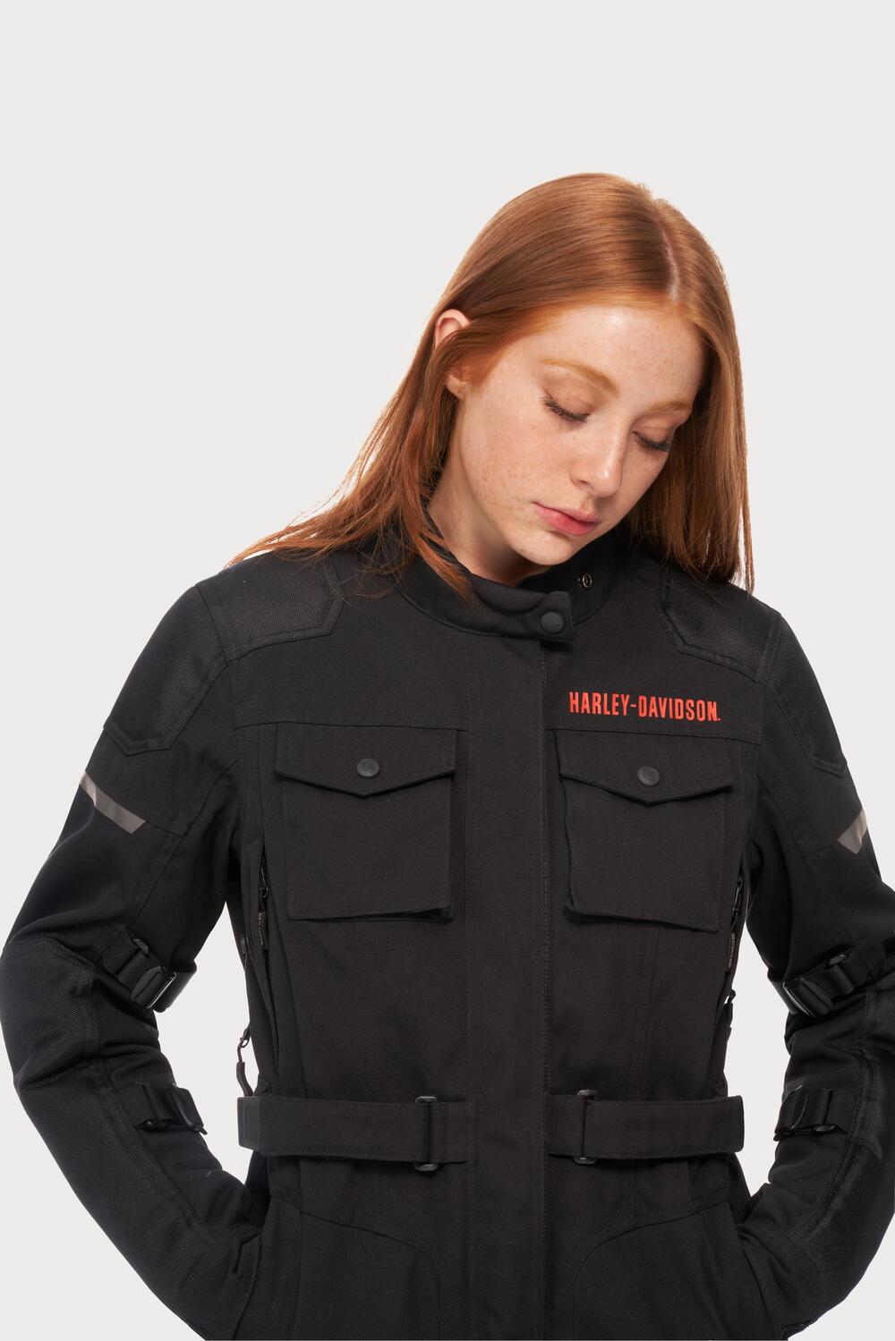 Harley-Davidson® Woman Quest System Jacket - Negro - CE 98184-22EW
