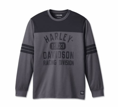 Camiseta Hombre Harley-Davidson® Men Racing Jersey - Gris
