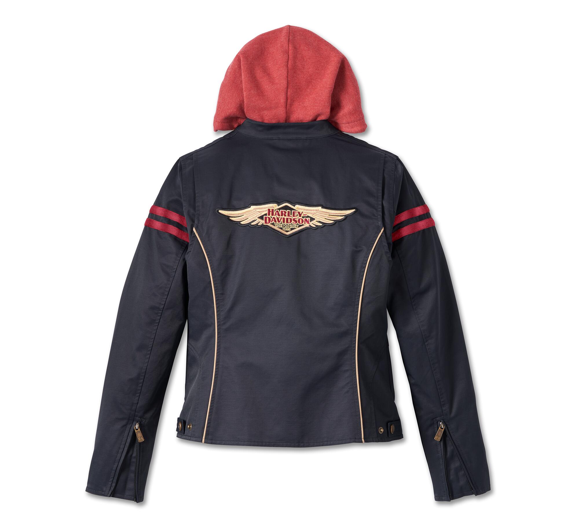 Chaqueta Aniversario Mujer Harley-Davidson® Woman 120th Anniversary Miss Enthusiast 3-in-1 Outerwear Jacket, 97444-23VW