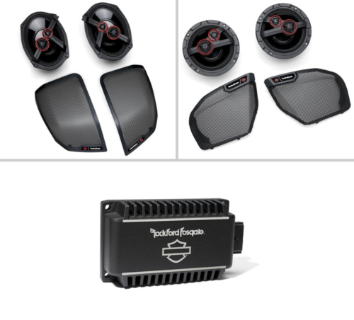 Kit de 4 Altavoces Stage III Harley-Davidson® H-D Audio by Rockford Fosgate - Stage III - Touring