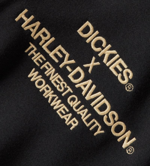 Sudadera Hombre Dickies x Harley-Davidson® Men Dickies x H-D Eagle Sleeve Hoodie - Antracita - Imagen 3