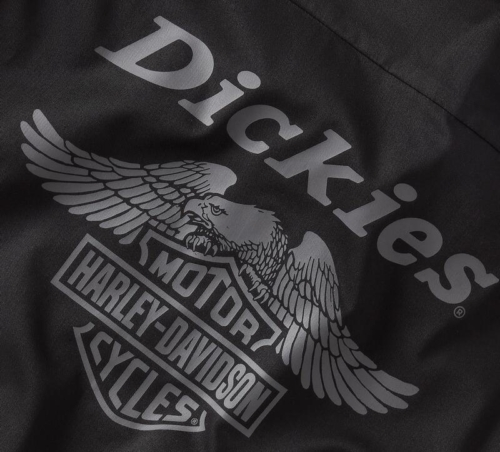 Camisa Hombre Dickies x Harley-Davidson® Men Dickies x H-D Eagle Short Sleeve Work Shirt - Antracita - Imagen 5