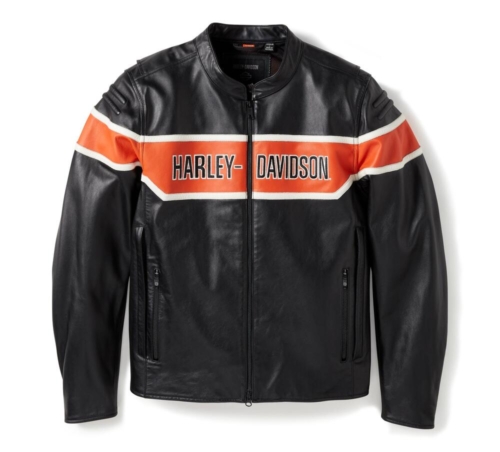 Chaqueta Cuero Hombre Harley-Davidson® Men H-D Trenton Leather Riding Jacket - CE
