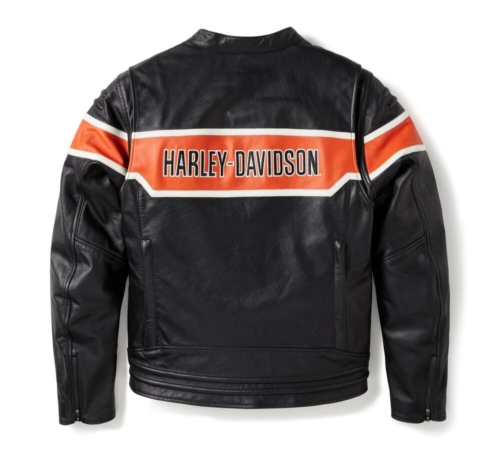 Chaqueta Cuero Hombre Harley-Davidson® Men H-D Trenton Leather Riding Jacket - CE - Imagen 2