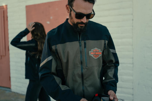 Chaqueta Impermeable Hombre Harley-Davidson® Men H-D Waterproof Textile Riding Jacket - CE - Imagen 4