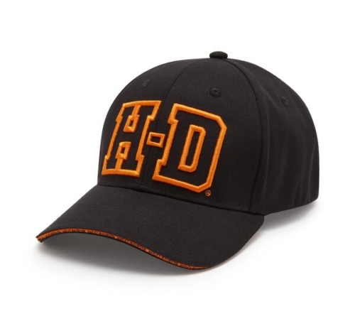 Gorra Harley-Davidson® Men H-D Softail Stretch Fit - Negro