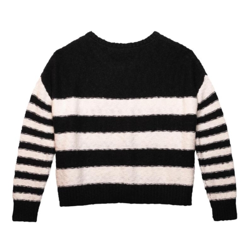 Jersey mujer Harley-Davidson® Woman Westcoast Striped Sweater - Black - Imagen 2