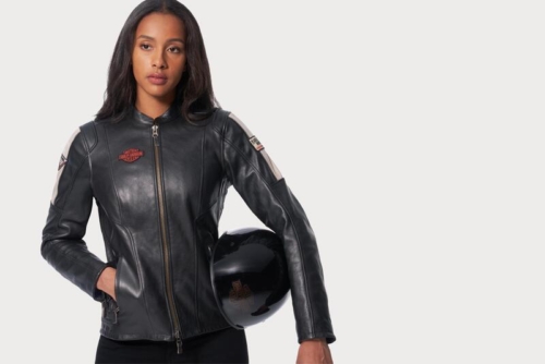 Chaqueta Cuero Mujer Harley-Davidson® Woman Enduro Leather Riding Jacket - CE - Imagen 3