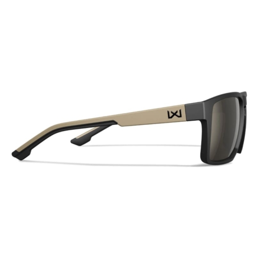 Gafas de Sol Hombre Wiley X® - WX Founder - Lente Captivate Espejo Tungsten - Montura Negro Mate / Beige - Imagen 5