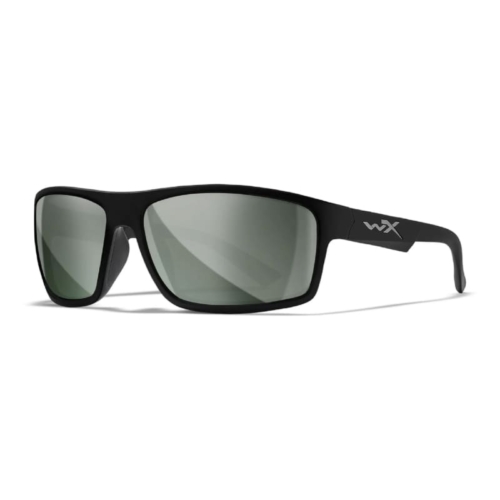 Gafas de Sol Hombre Wiley X® - WX Peak - Lente Silver Flash - Montura Negro Mate