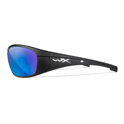 Gafas de Sol Hombre Wiley X® - WX Boss - Lente Captivate Polarizada Azul Espejo - Montura Negro Mate - Imagen 4
