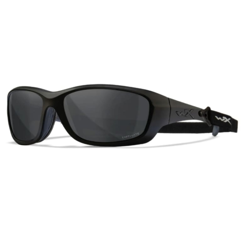 Gafas de Sol Hombre Wiley X® - WX Gravity - Lente Captivate Polarizada Gris - Montura Negro Mate - Imagen 5