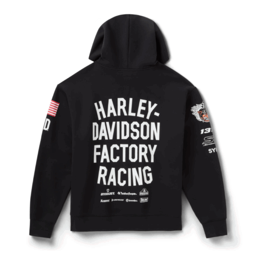 Sudadera Hombre Harley-Davidson® Men Factory Racing Team Pullover Hoodie - Imagen 2