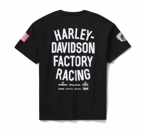 Camiseta Unisex Harley-Davidson® Men Factory Racing Team T-Shirt - Imagen 2