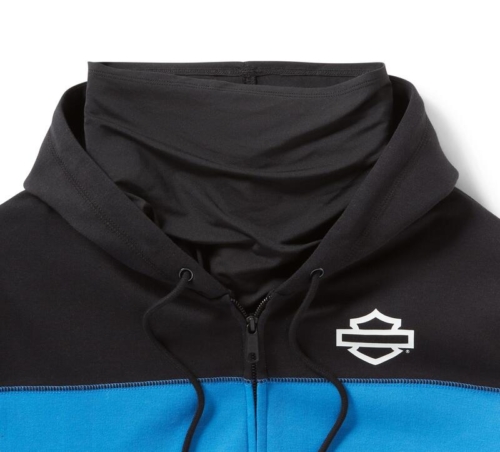 Sudadera Hombre Harley-Davidson® Men H-D TECH Gaiter Full Zip - Imagen 3