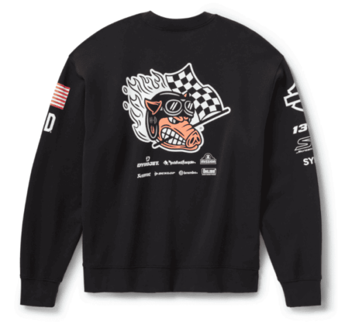 Sudadera Hombre Harley-Davidson® Men Factory Racing Team Crewneck Sweatshirt - Imagen 2