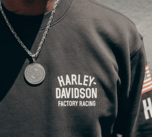 Sudadera Hombre Harley-Davidson® Men Factory Racing Team Crewneck Sweatshirt - Imagen 5