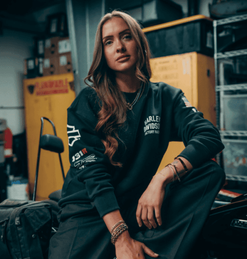 Sudadera Hombre Harley-Davidson® Men Factory Racing Team Crewneck Sweatshirt - Imagen 6