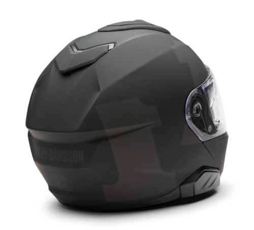 Casco Modular Harley-Davidson® H-D Capstone Sun Shield III H35 Modular Helmet - Negro Mate - CE - Imagen 2
