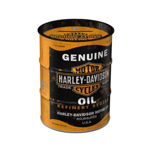 Hucha Metálica Harley-Davidson® H-D Genuine Oil Barrel