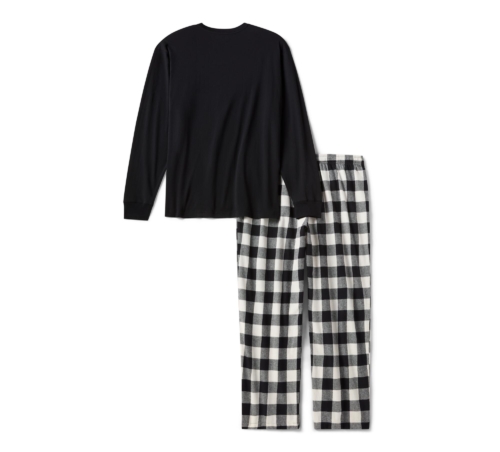 Pijama Manga Larga Hombre Harley-Davidson® Men Bar & Shield Buffalo Check Pajama Set - Imagen 2