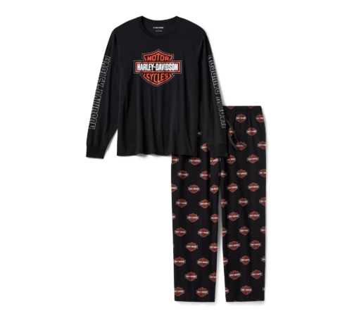 Pijama Manga Larga Hombre Harley-Davidson® Men Bar & Shield Long Sleeve Pajama Set