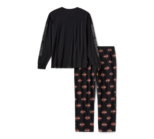 Pijama Manga Larga Hombre Harley-Davidson® Men Bar & Shield Long Sleeve Pajama Set - Imagen 2