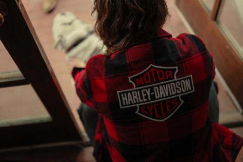 Chaqueta Forro Sherpa Mujer Harley-Davidson® Woman H-D Buffalo Check Shirt Jacket - Imagen 3