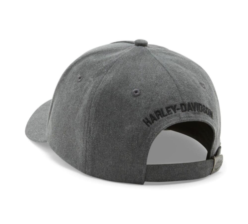 Gorra Harley-Davidson® Men Live By It Switchback Adjustable Cap - Negro - Imagen 2