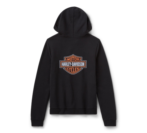 Sudadera Mujer Harley-Davidson® Woman Essential Bling Pullover Hoodie - Negro - Imagen 2