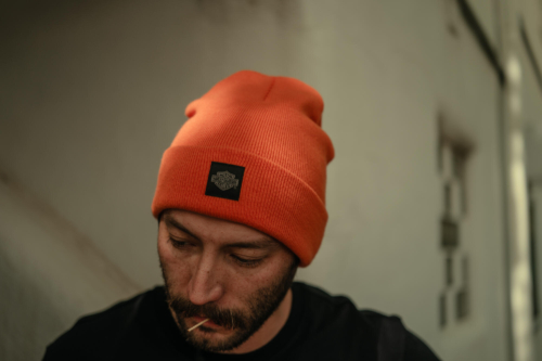 Gorro Harley-Davidson® Forever Harley Beanie - Naranja - Imagen 2