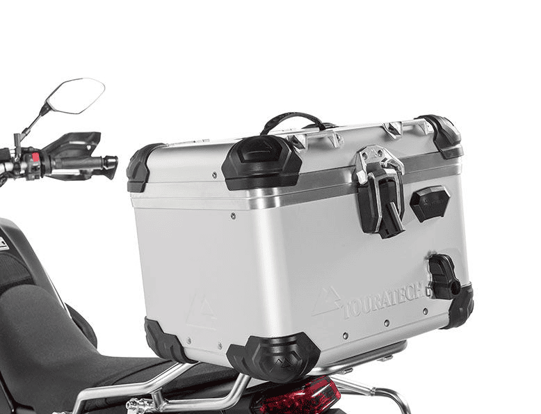 Baúl Trasero Maleta Top Case Aluminio Natural 38L TOURATECH ZEGA EVO para Harley-Davidson Pan America - Imagen 2