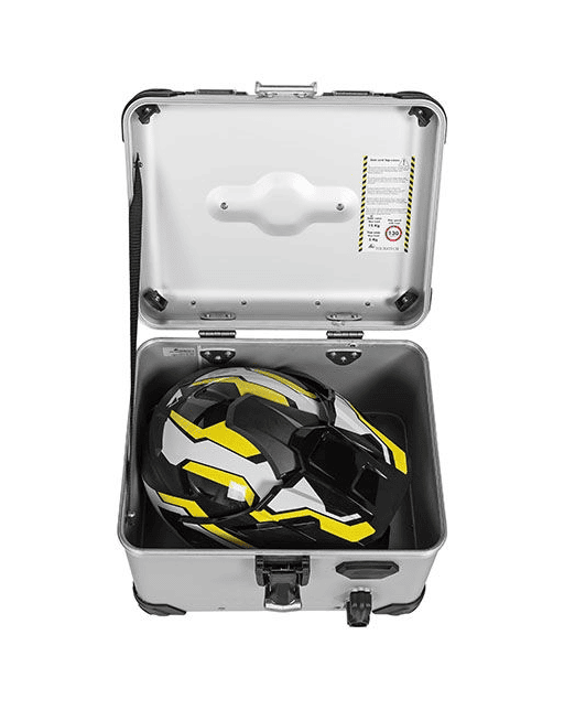 Baúl Trasero Maleta Top Case Aluminio Natural 38L TOURATECH ZEGA EVO para Harley-Davidson Pan America - Imagen 5